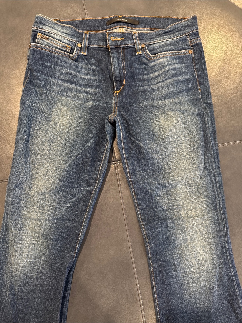 Joe's Jeans Slim Straight Faded Blue Denim